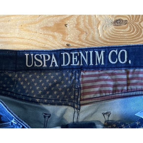 US Polo Assn Straight Leg Jean’s Size 34x33 Men’s Blue - Picture 3 of 9